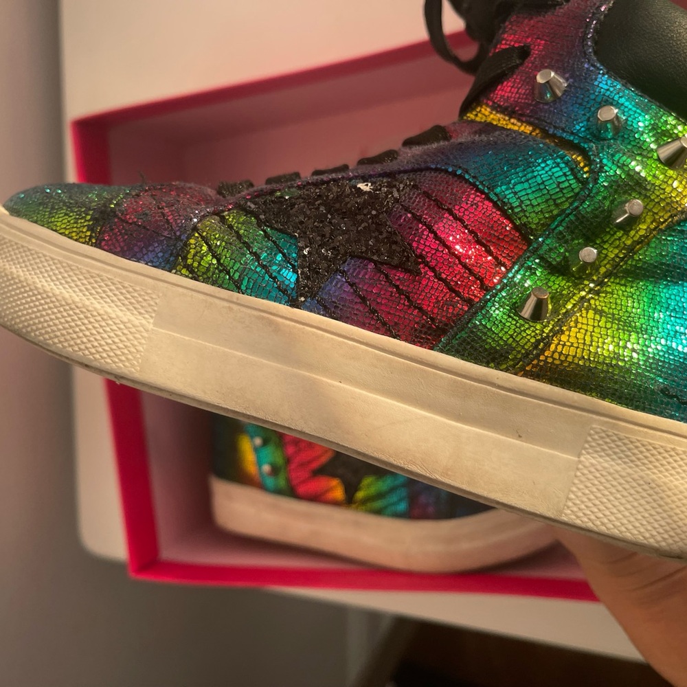 Nina Girls IMA High-Top Sneakers – Multi Snake – Size 13M - Picture 4 of 6